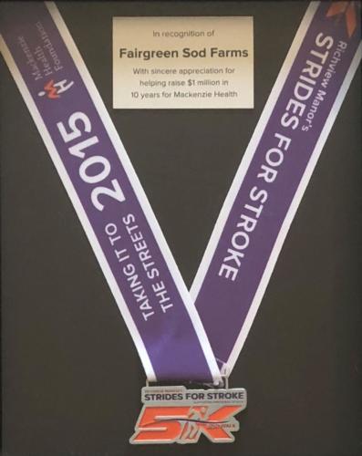 Fairgreen-Sod-Farms-Award-Strides-For-Stroke